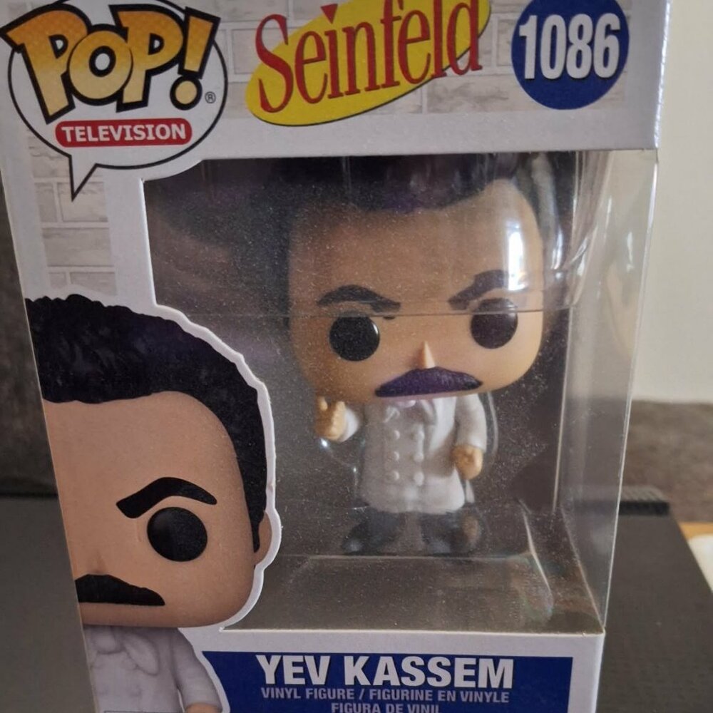In Box Pop Funko Of Yev Kassem From Seinfeld